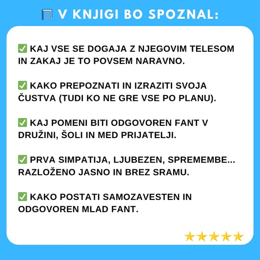 Fantovska PUBERTETA brez zadrege! Priročnik, ki odgovori na vsa vprašanja, ki jih otrok ne upa postaviti + 4x BONUS